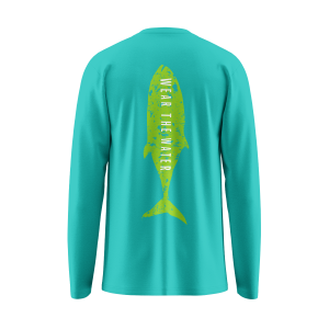 performance fishing tee -The Catch