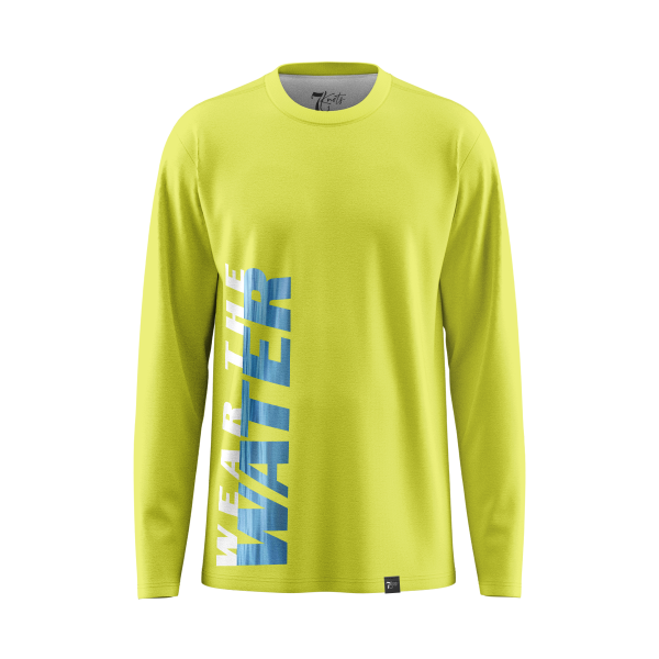 Yellow performance shirt