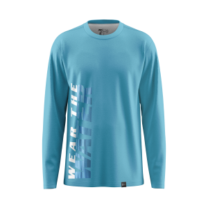 "blue long sleeve fishing shirt