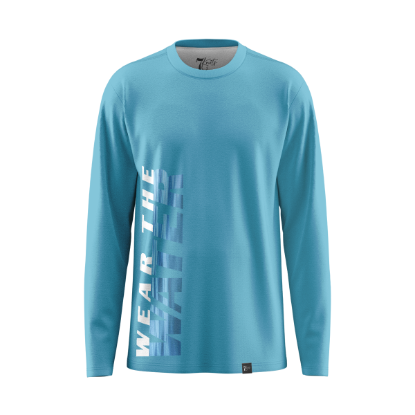 "blue long sleeve fishing shirt