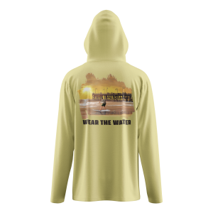 lightweight surf hoodie - yellow