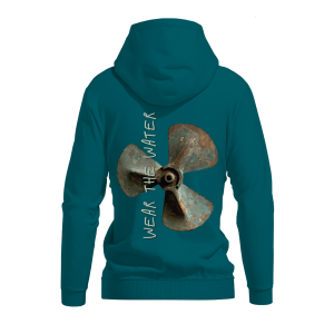 Fleece Hoodie - Vintage Propeller
