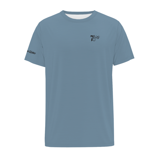 Blue Short Sleeve Octopus - Image 2