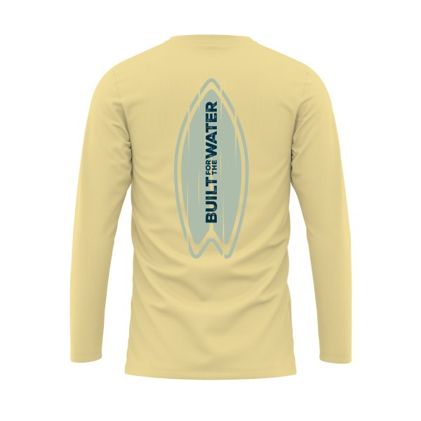 Board Vibes Yellow Long-Sleeved T-shirt