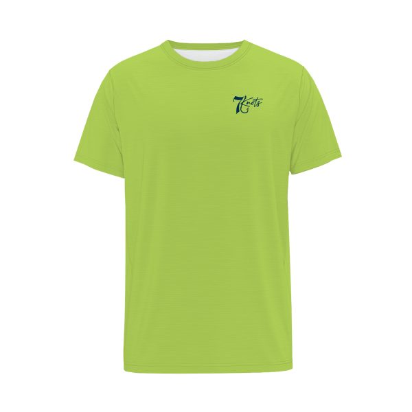 Sunset Surf is a green shirt with a logo on it