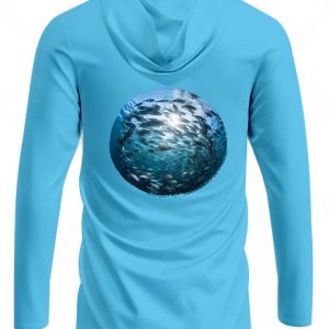 Bait Ball Performance Hoodie by 7 Knots Fishing Gear