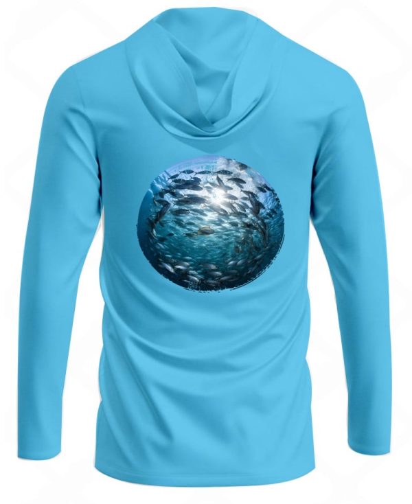 Bait Ball Performance Hoodie by 7 Knots Fishing Gear